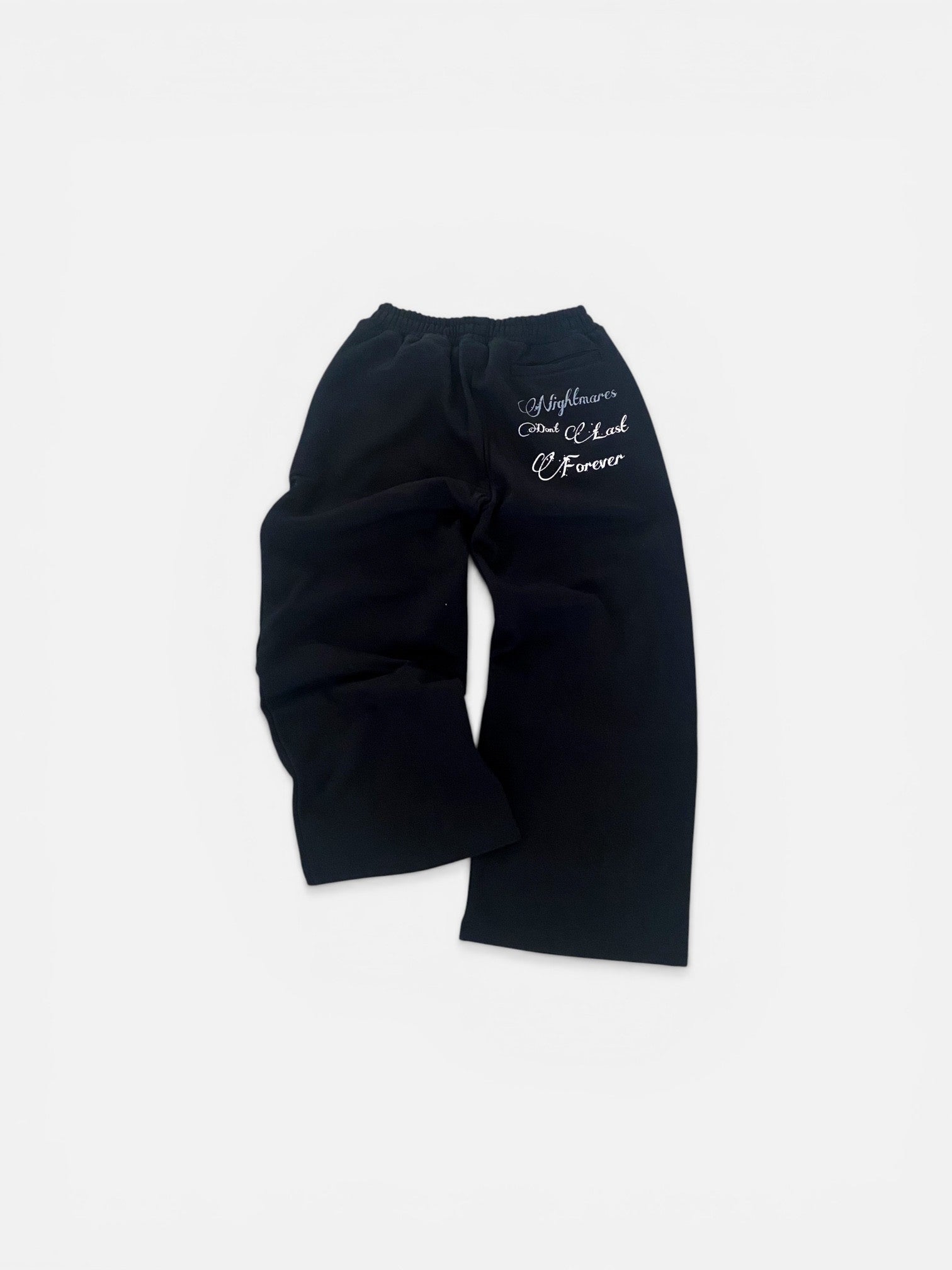 Black 'Logo' Sweats